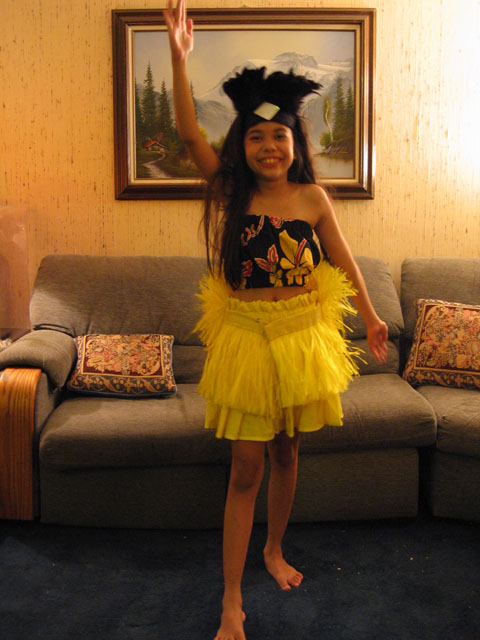 Ami in Costume at Home